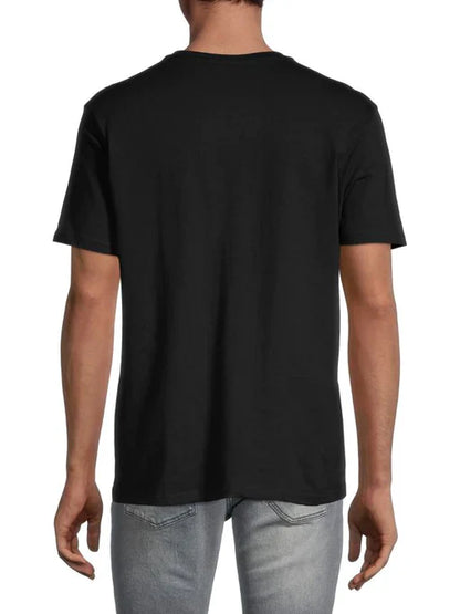 DONNA KARAN NEW YORK MEN'S DKNY MERCER STRETCH TEE | BLACK