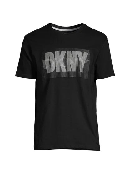 DONNA KARAN NEW YORK MEN'S DKNY MERCER STRETCH TEE | BLACK