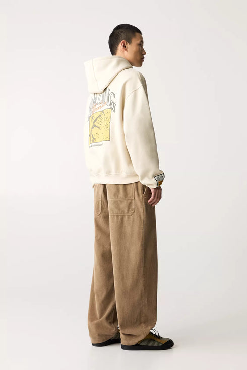 PULL & BEAR HOODIE WITH ZIP | SAND