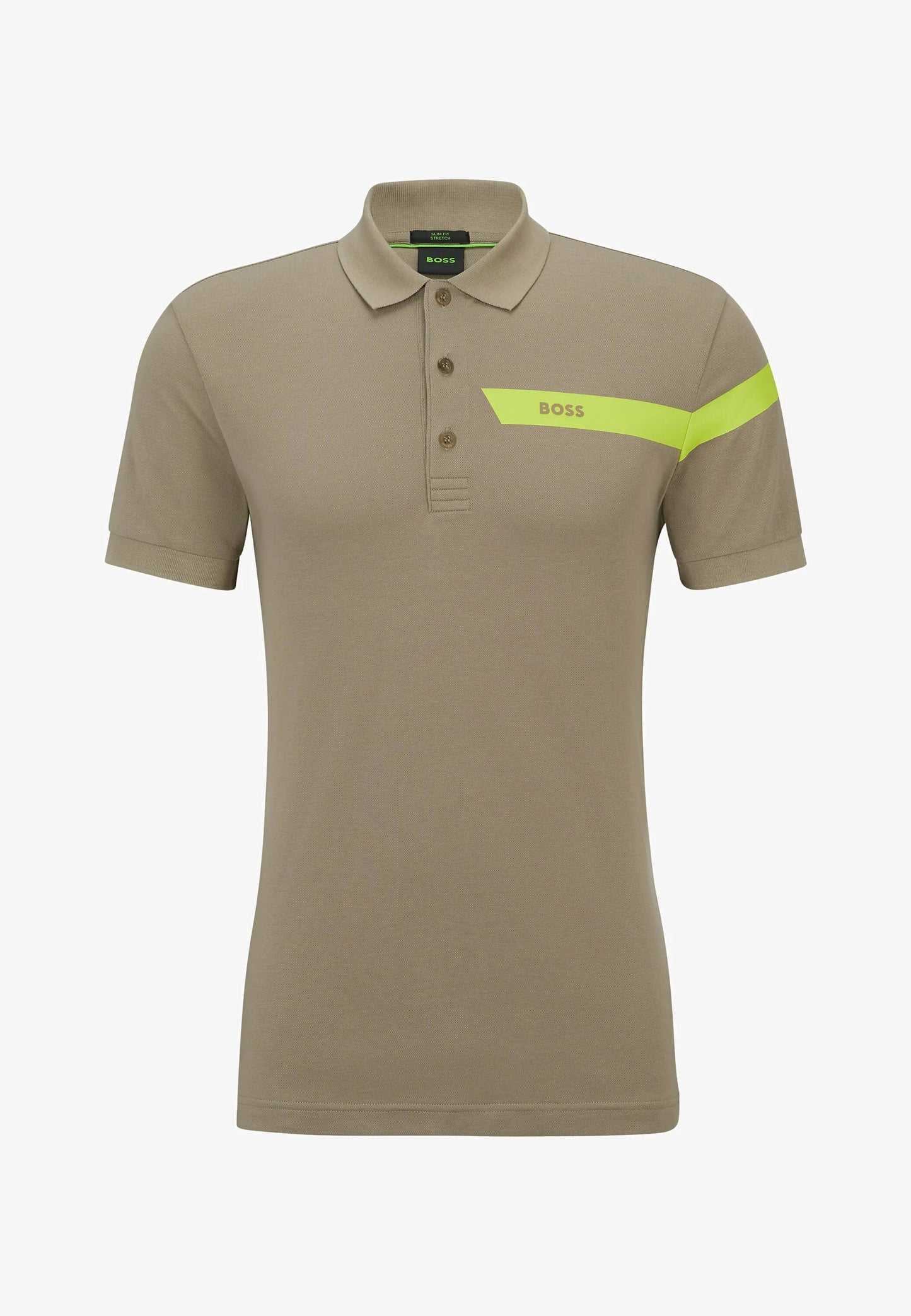 HUGO BOSS PAULE SLIM FIT POLO | LIGHT GREEN