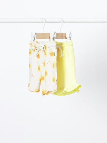 L.E.F.T.I.E.S-PLUSH SHORTS WITH RUFFLES | BABY