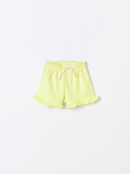 L.E.F.T.I.E.S-PLUSH SHORTS WITH RUFFLES | BABY