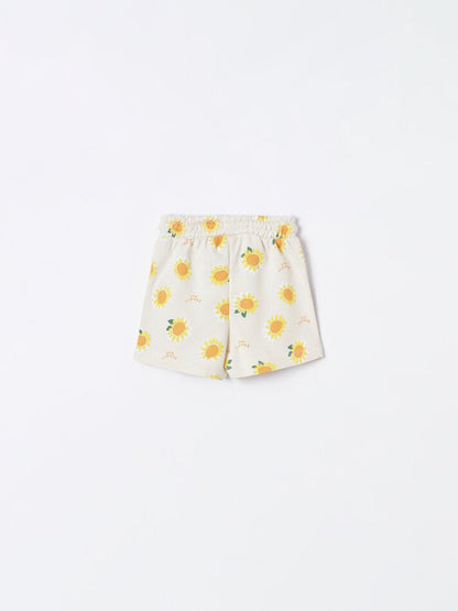 LEFTIES-PLUSH SHORTS WITH RUFFLES | BABY