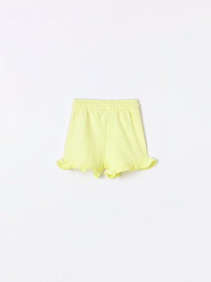 L.E.F.T.I.E.S-PLUSH SHORTS WITH RUFFLES | BABY