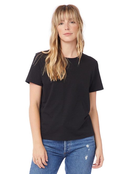 IDENTITY GAME PLAIN WOMEN'S T-SHIRT | BLACK