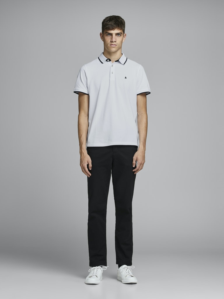 JACK & JONES PAULOS SLIM FIT POLO | WHITE