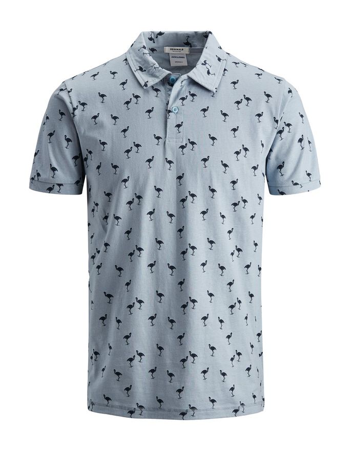 JACK & JONES. HEX POLO SHIRT MEN | SKY BLUE