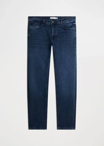 CONBIPEL. MENS STRAIGHT FIT JEANS | DENIM DARK BLUE