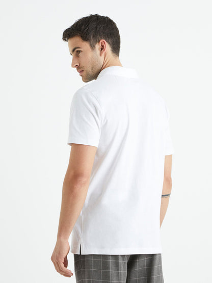 CELIO MENS PERIMUM POLO SHIRT | WHITE