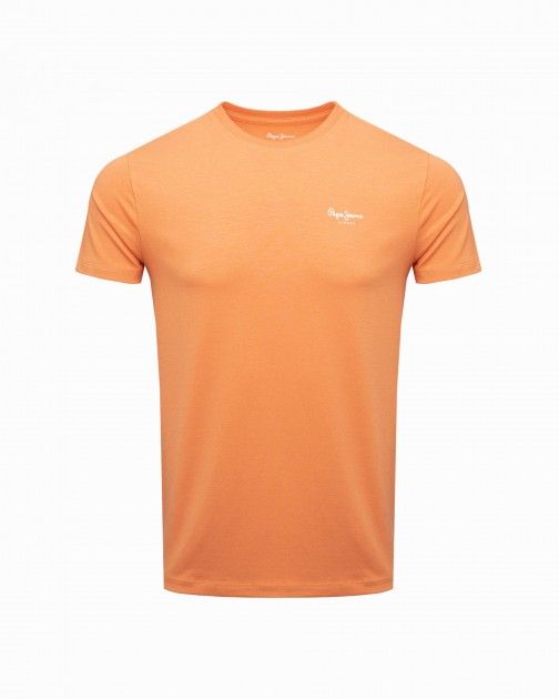 PEPE JEANS LONDON JACK SLIM FIT T-SHIRT |SQUASH ORANGE