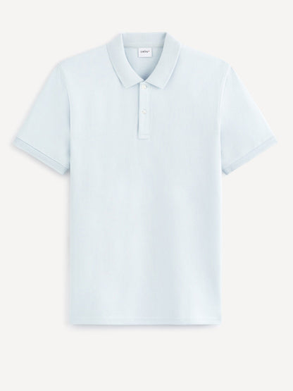 C.E.L.I.O TEONE SKY BLUE POLO SHIRT