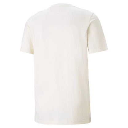 PUMA LOGO MEN SLIM FIT T-SHIRT | WHITE