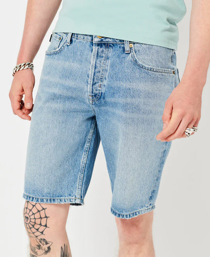 A.L.C.O.T.T-BERMUDA-BASIC SLIM-MEN-SHORTS | LIGHT BLUE