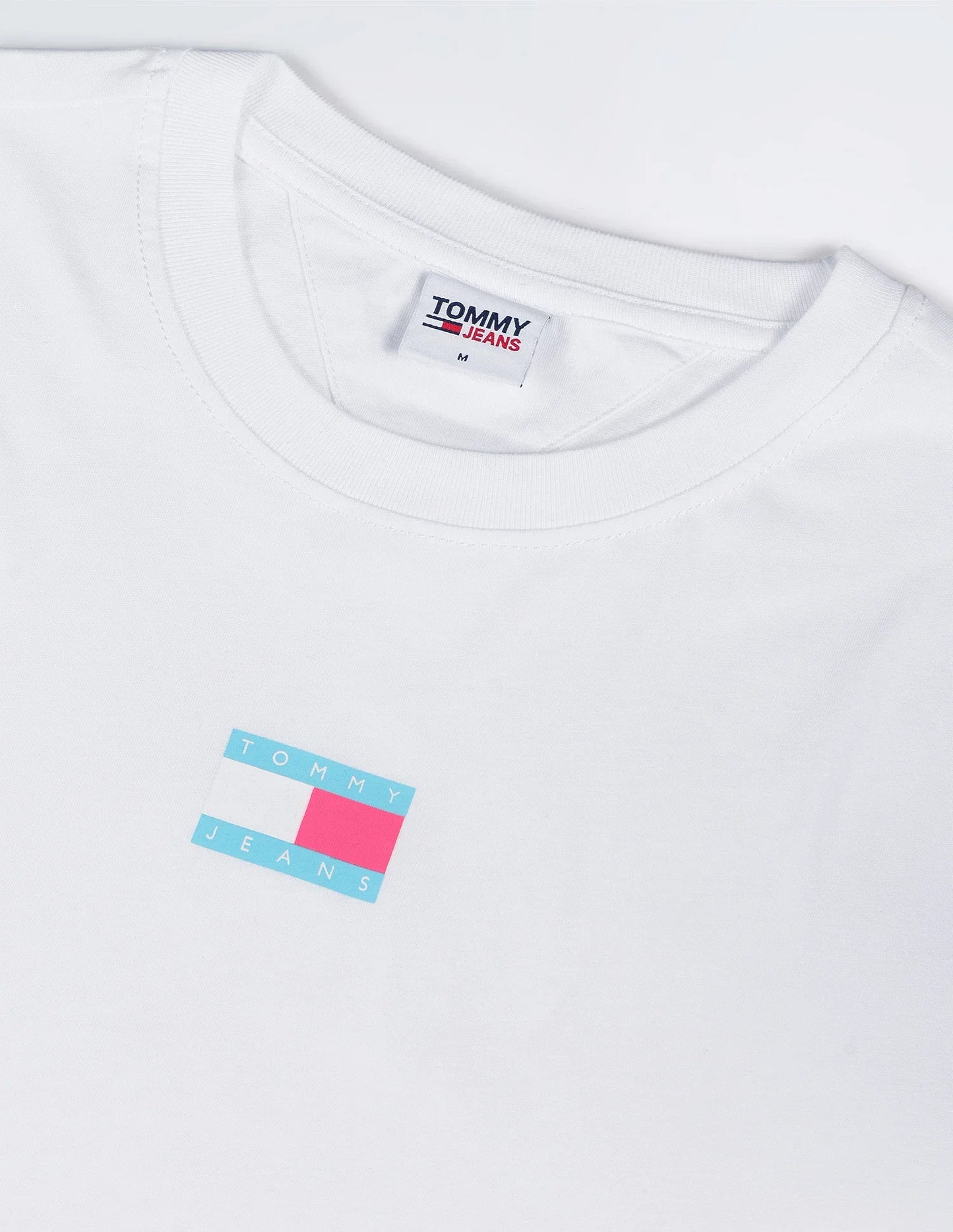 TOMMY JEANS ENTRY GRAPHIC TEE SHIRT | WHITE