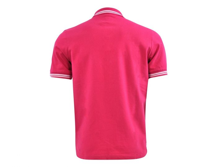 K.A.P.P.A-POLO SHIRT-MEN LOGO MALTAX | PINK INTENSE-WHITE