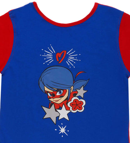 MIRACULOUS-KIDS-DOUBLE SIDED | T-SHIRT | RED & BLUE