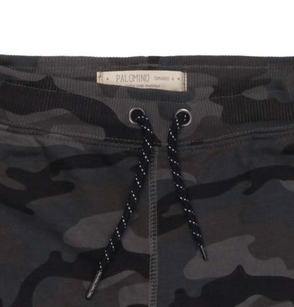 P.A.L.M.I.N.O PREMIUM QUALITY ARMY GREY PRINTED SHORT