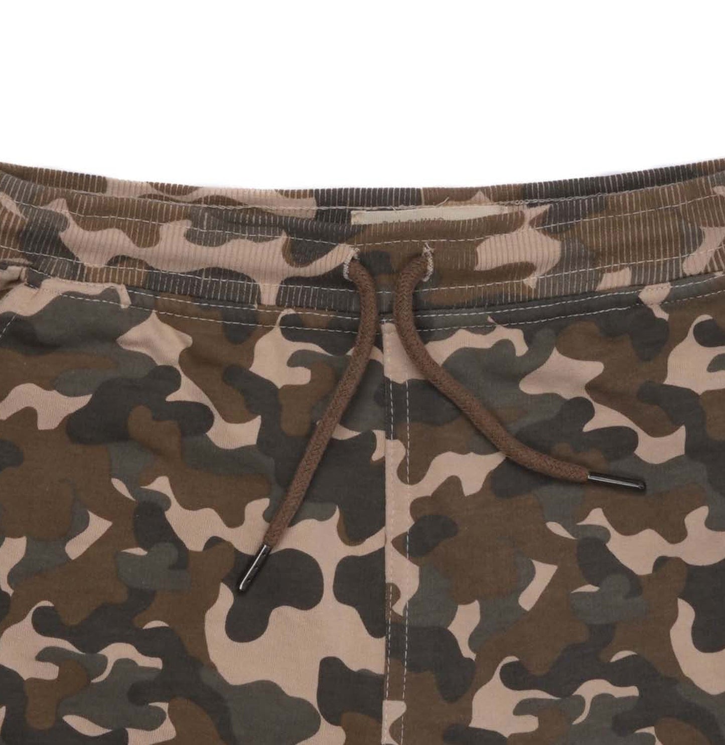 P.A.L.O.M.I.N.O SOFT COTTON FLAP POCKET CAMO SHORT FOR BOYS