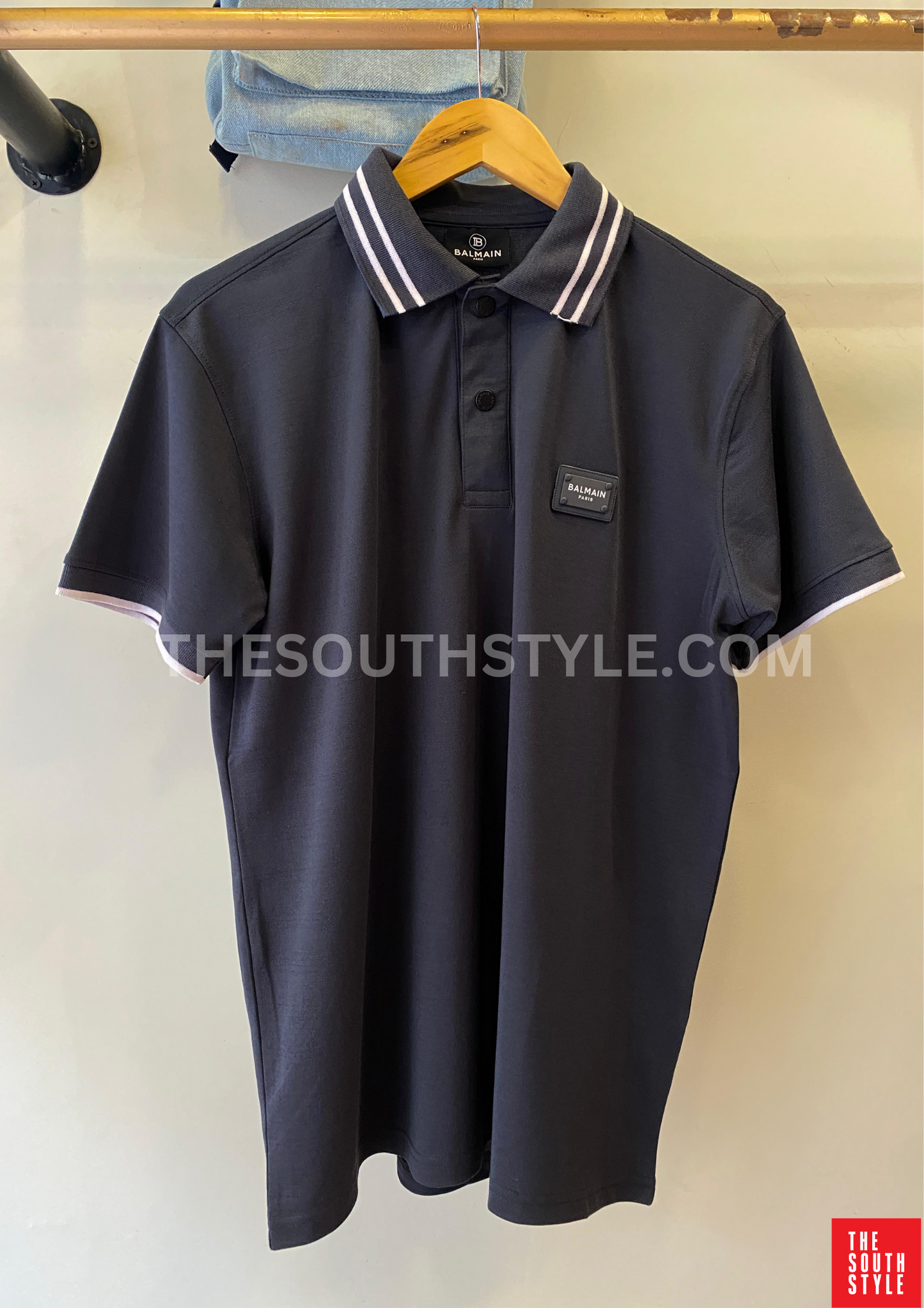 BALMAIN PREMIUM MEN'S POLO | DARK BLUE