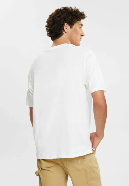 ESPRIT MEN T-SHIRT RELAXED FIT | WHITE