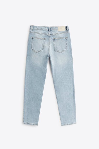 ZARA-TAPERED SLIM JEANS-MEN | SKY BLUE