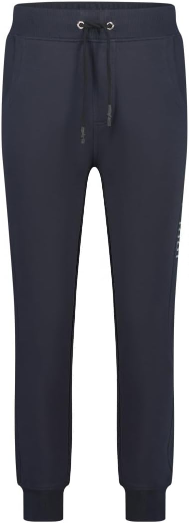 C.E.R.R.U.T.I 1881-BITTI MENS JOGGING TROUSER-WITH LOGO STRIP | NAVY / BLACK