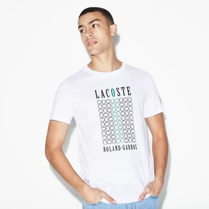 LACOSTE-ORI-RARE-ROLAND-GARROS-T-SHIRT | WHITE