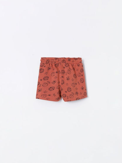 LEFTIES-PLUSH SHORTS WITH RUFFLES | BABY