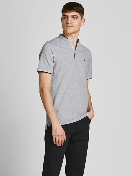 JACK & JONES PAULOS SS NOOS SHIRT | LIGHT GRAY