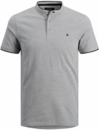 JACK & JONES PAULOS SS NOOS SHIRT | LIGHT GRAY