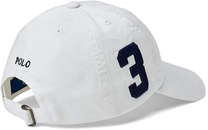 RALPH LAUREN – BIG PONY LOGO BASEBALL CAP | WHITE