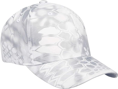 PRINTED FLEXFIT CAP: UNLEASH YOUR STYLE - UNISEX | WHITE