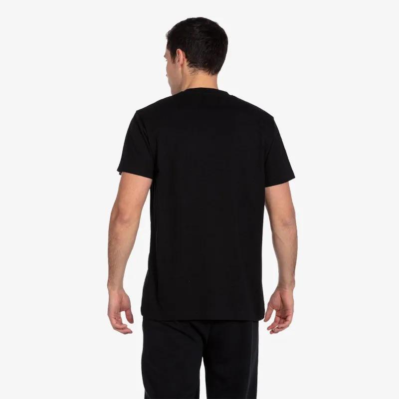 LONSDALE SHORT SLEEVE T SHIRT | BLACK