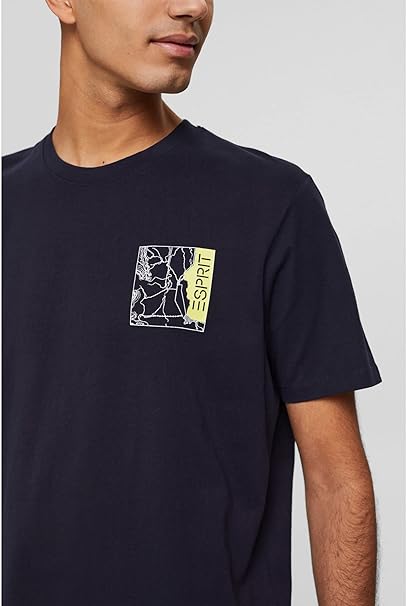 ESPRIT MEN T-SHIRT RELAXED FIT | NAVY