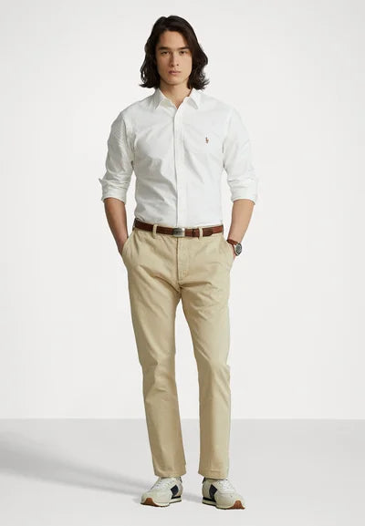 RALPH LAUREN-CASUAL-CLASSIC FIT-SHIRT | WHITE