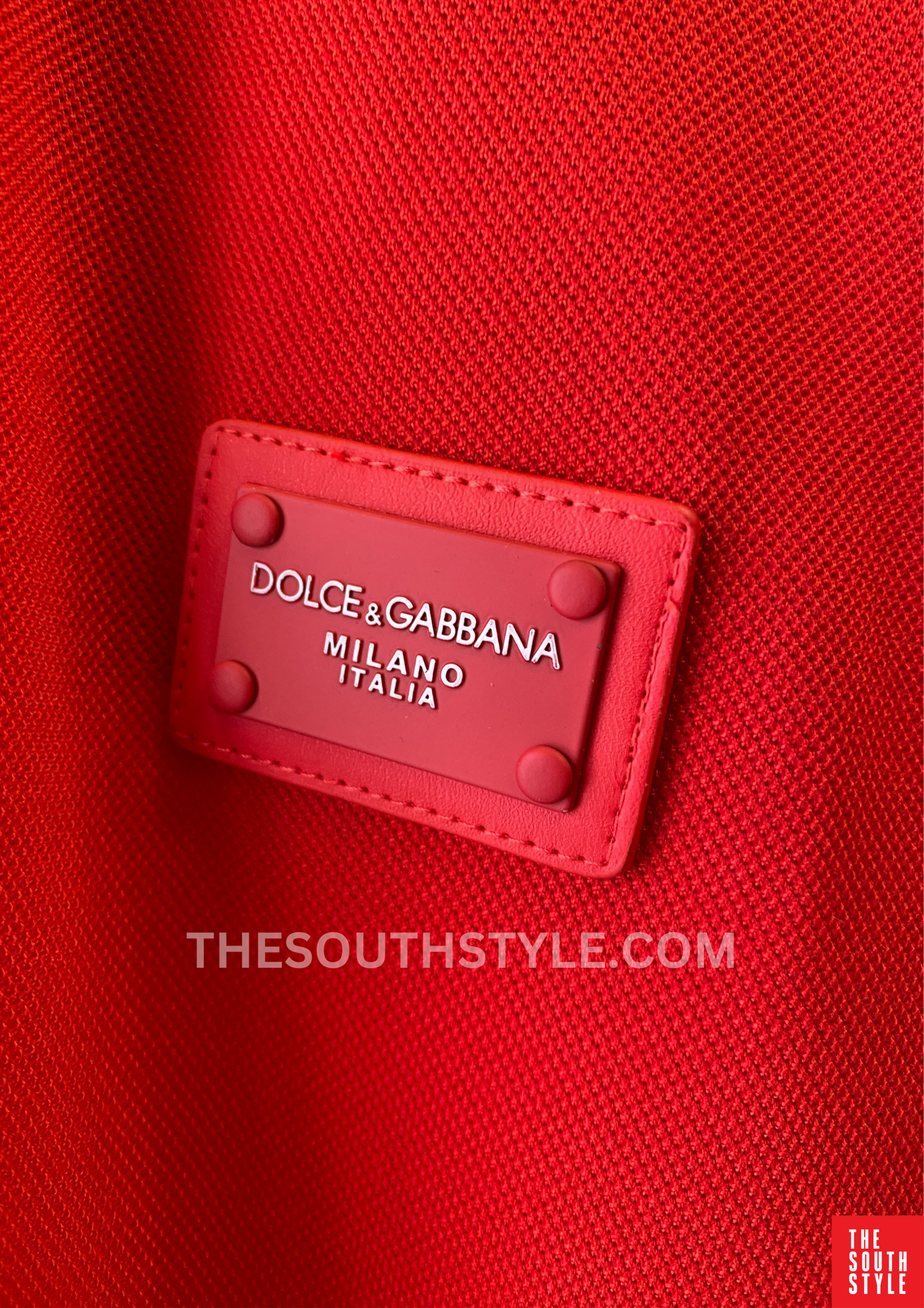 DOLCE & GABBANA MEN SLIM FIT CLASSIC POLO SHIRT | RED