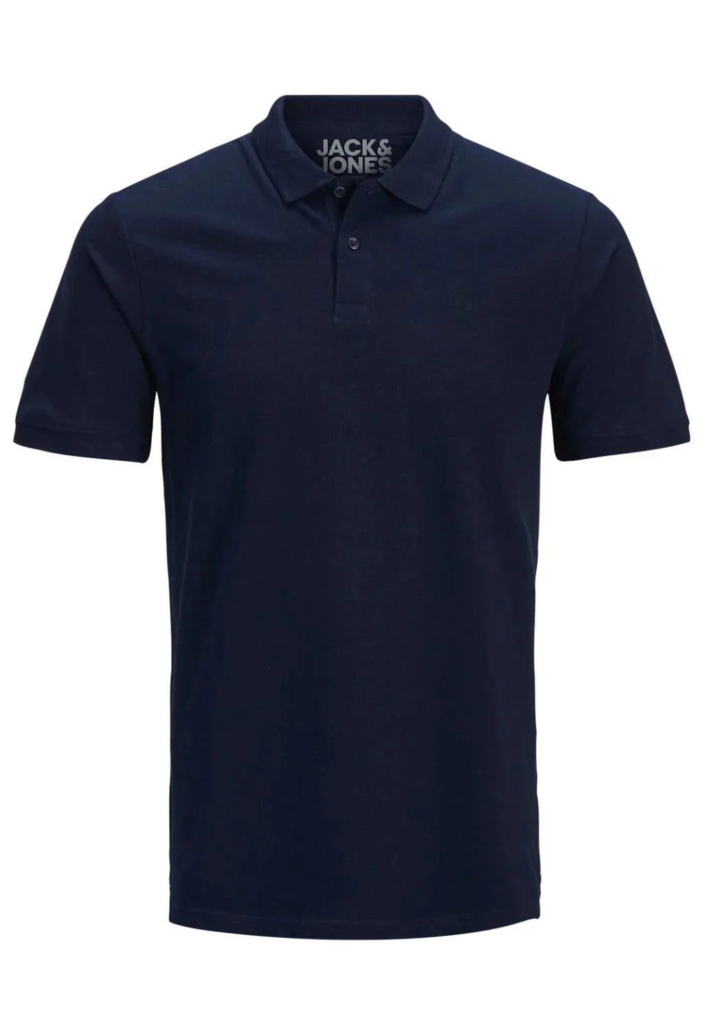 JACK & JONES PLAIN POLO | DARK BLUE