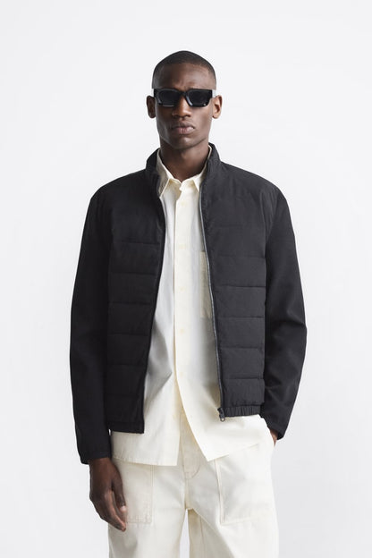 ZARA-LIGHT PADDED JACKET | BLACK