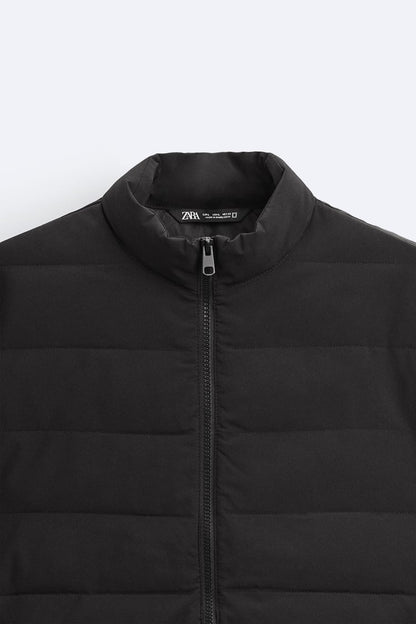 ZARA-LIGHT PADDED JACKET | BLACK