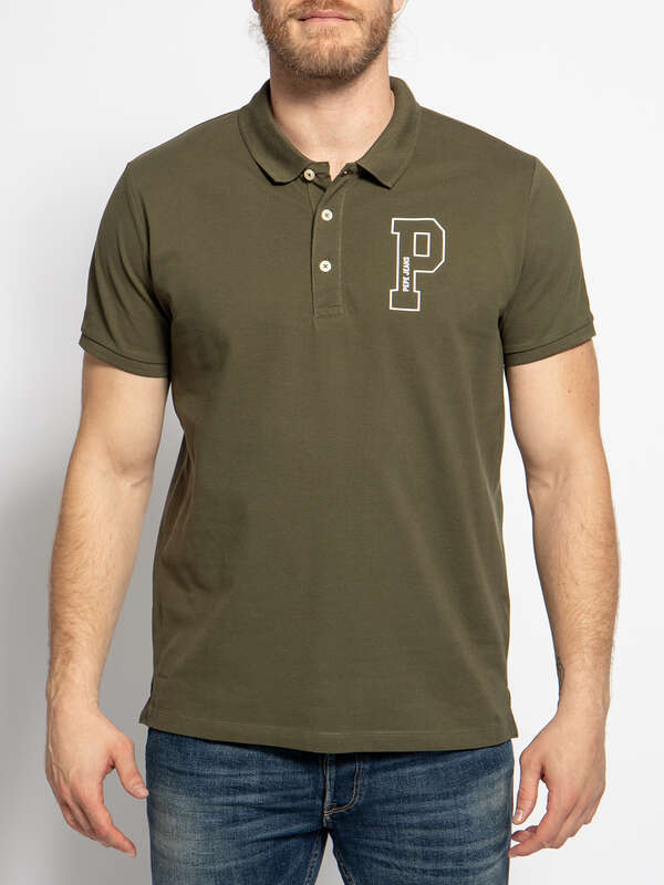 PEPE JEANS JET COTTON POLO SLIM FIT | D GREEN