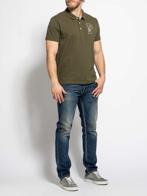 PEPE JEANS JET COTTON POLO SLIM FIT | D GREEN