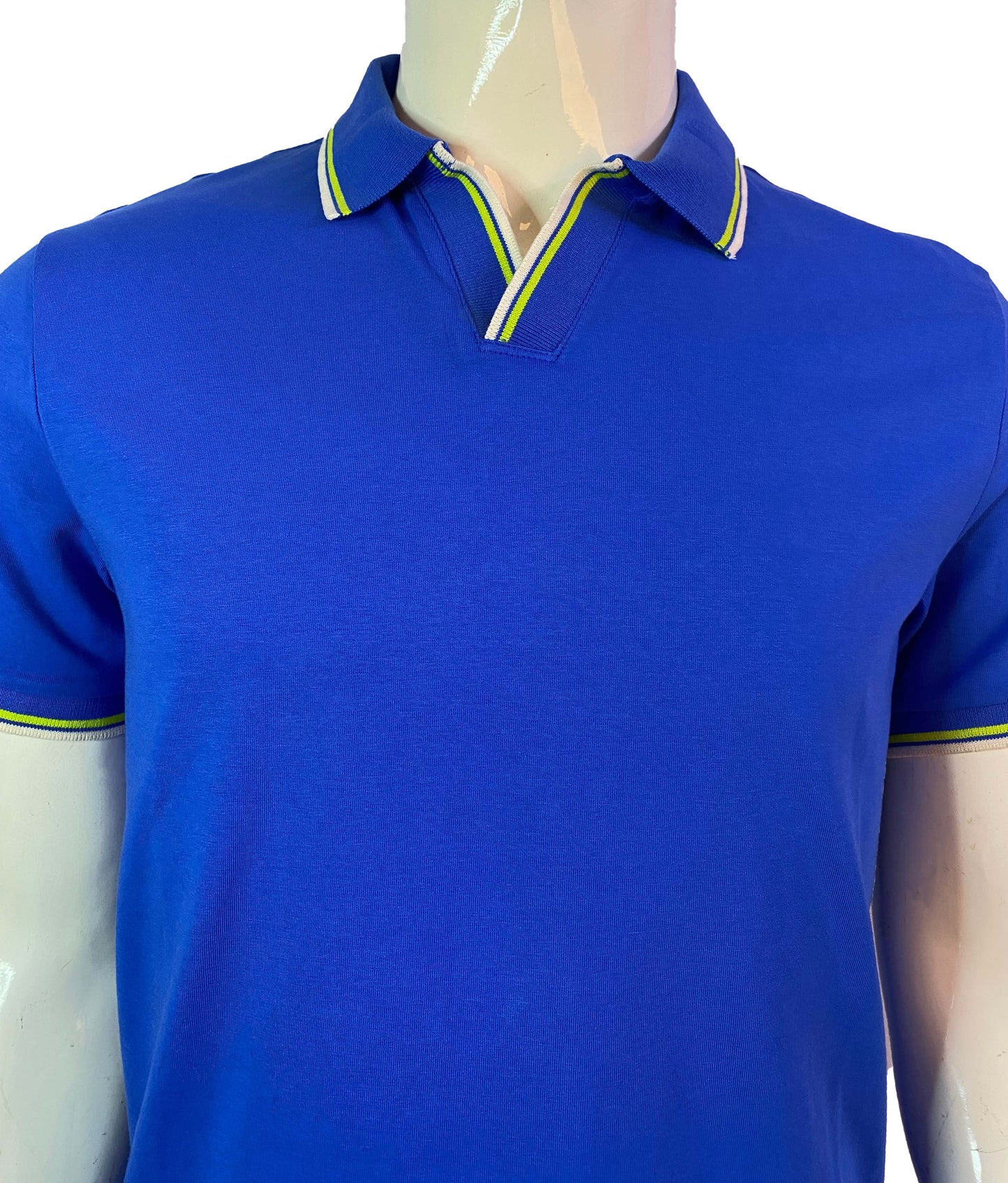 BEN SHERMEN. SUPIMA POLO | BLUE