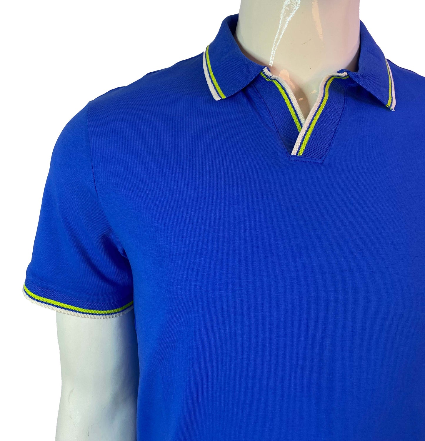 BEN SHERMEN. SUPIMA POLO | BLUE