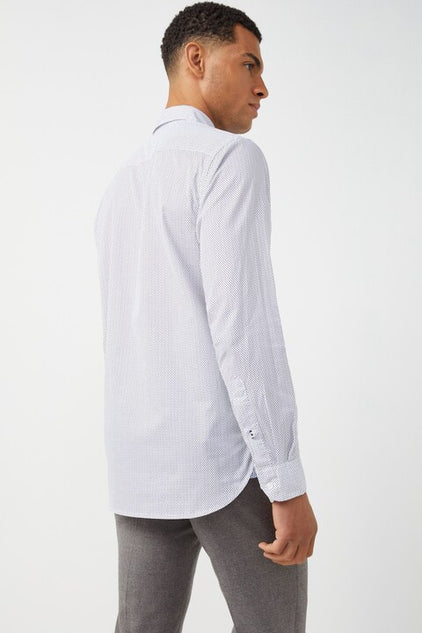 TOMMY HILFIGER - CORE FLEX SLIM FIT STRETCH SHIRT | WHITE