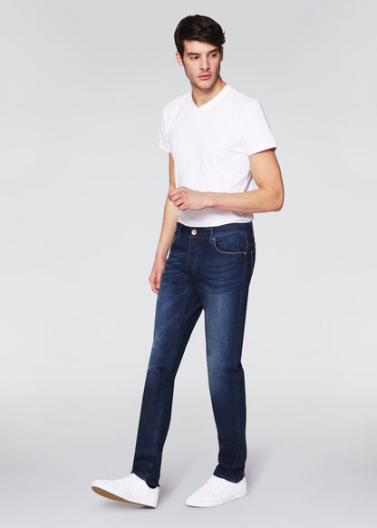 CONBIPEL. MENS STRAIGHT FIT JEANS | DENIM BLUE