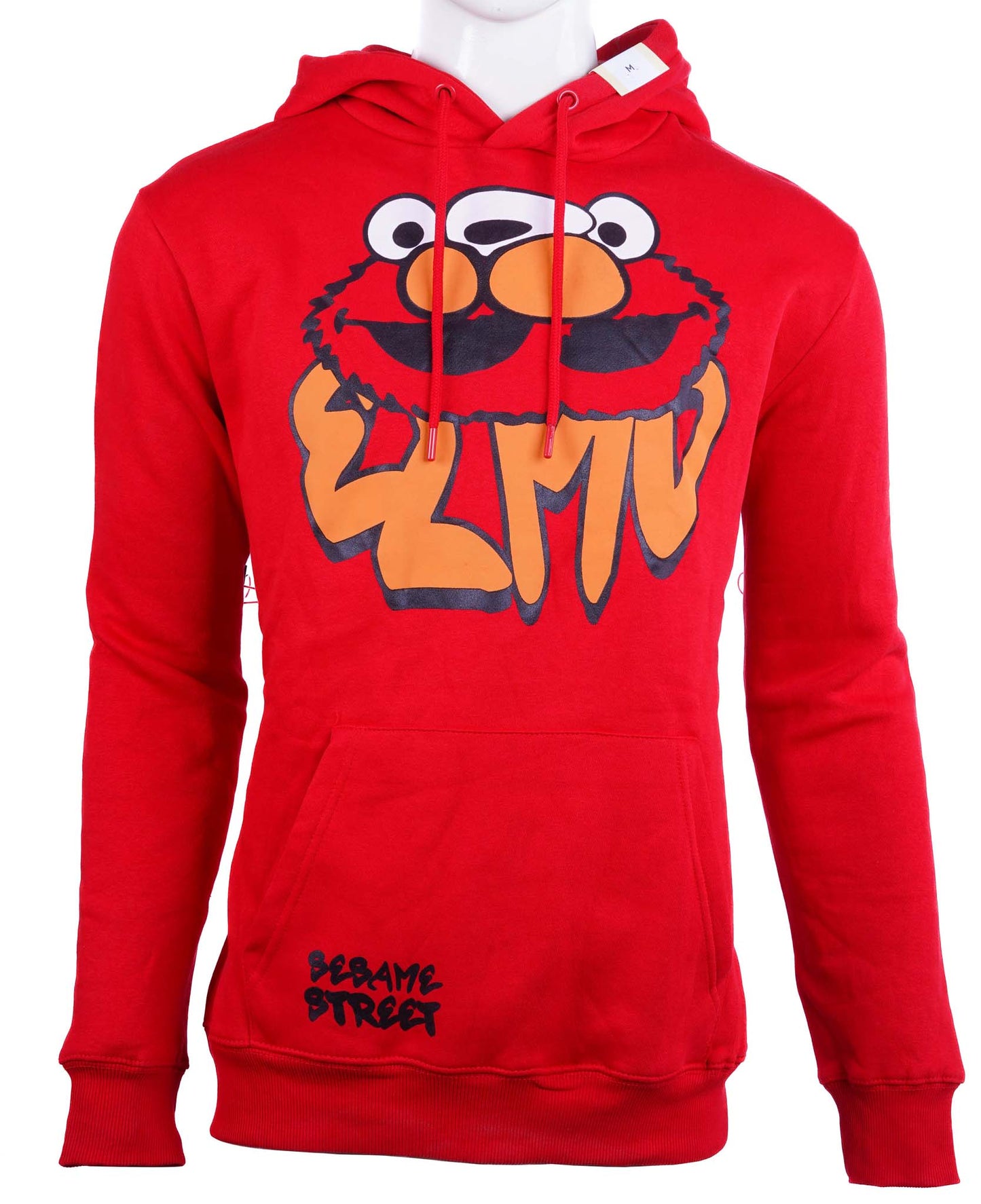 LEFTIES HOODIE WITH AN ELMO FROM SESAME STREET | RED