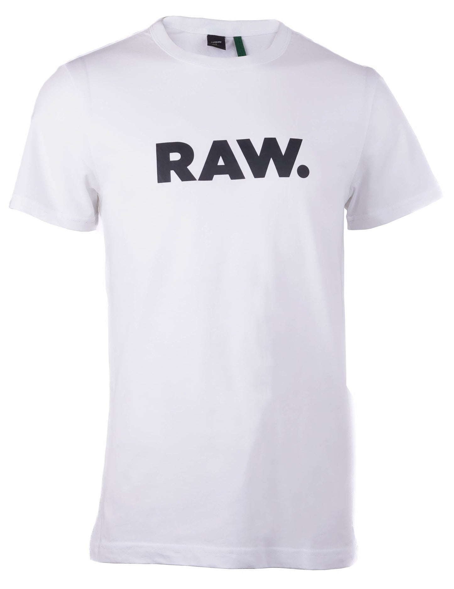 G-STAR RAW T-SHIRT SLIM FIT ROUND NECK-WHITE