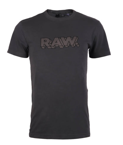 G-STAR RAW T-SHIRT SLIM FIT ROUND NECK-GREY