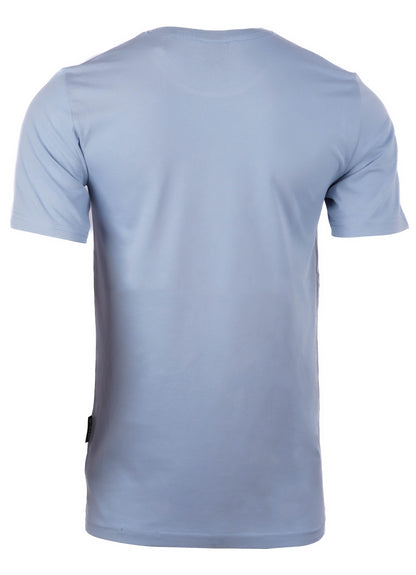 G-STAR RAW T-SHIRT SLIM FIT ROUND NECK-SKY BLUE