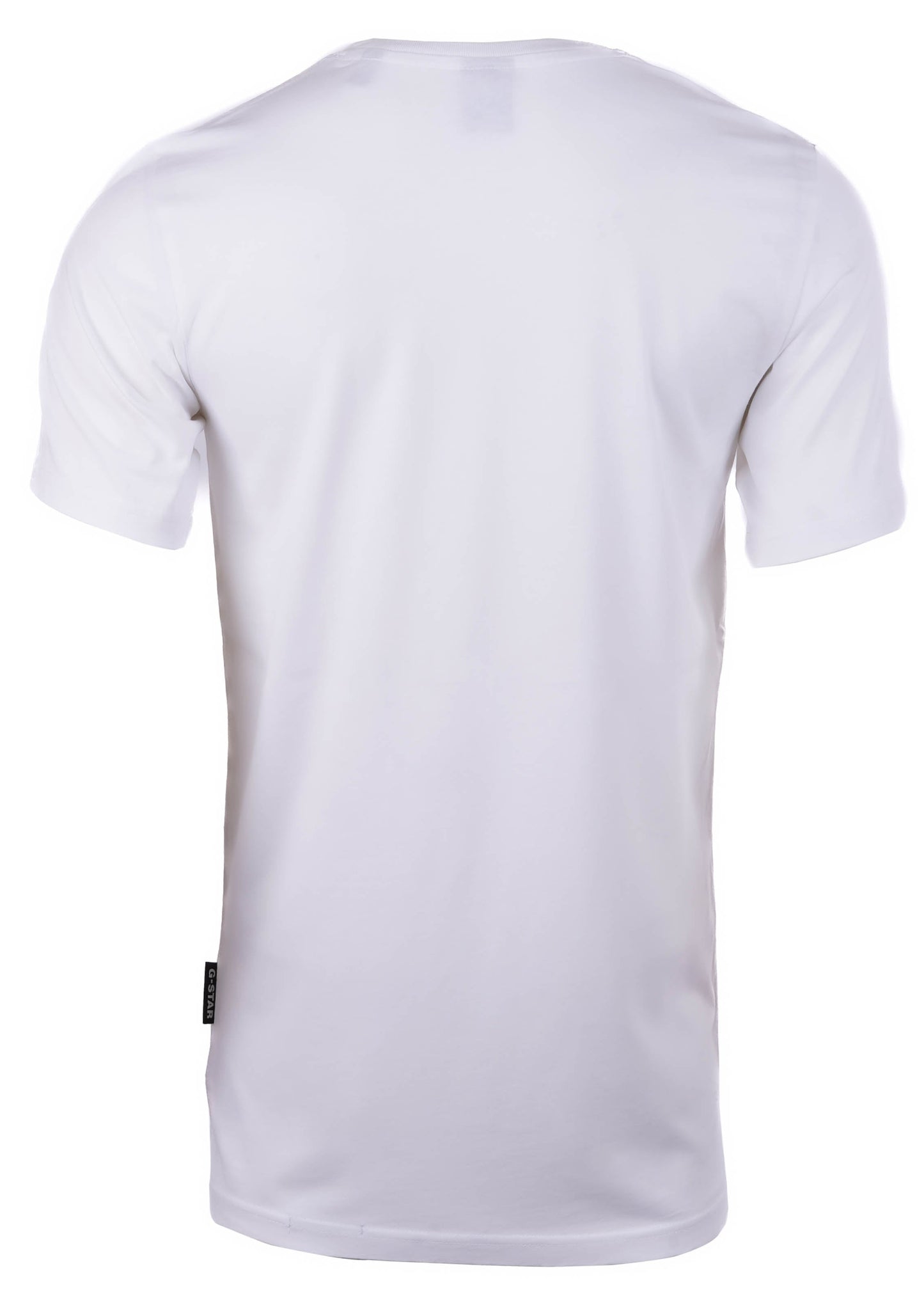 G-STAR RAW T-SHIRT SLIM FIT CREW NECK-WHITE